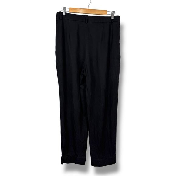 EVERLANE Pants Womens 8 Black The Tencel Way-High Taper Business Career - Picture 9 of 12
